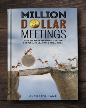 Million Dollar Meetings | Buchumschlag Design von SAI DESIGNS