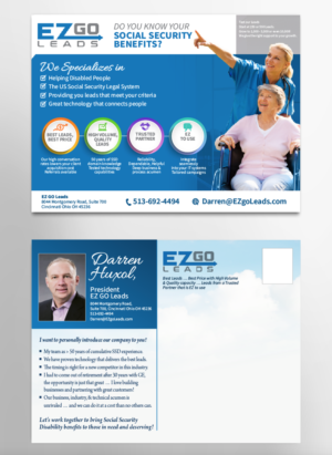 Flyer Design by aneela for EZ GO LEADS | Design #19029279