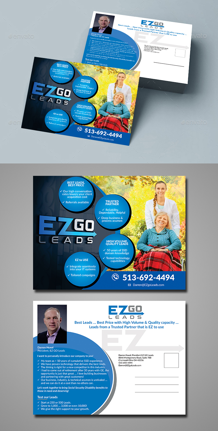 Flyer Design by ecorokerz for EZ GO LEADS | Design #19017236