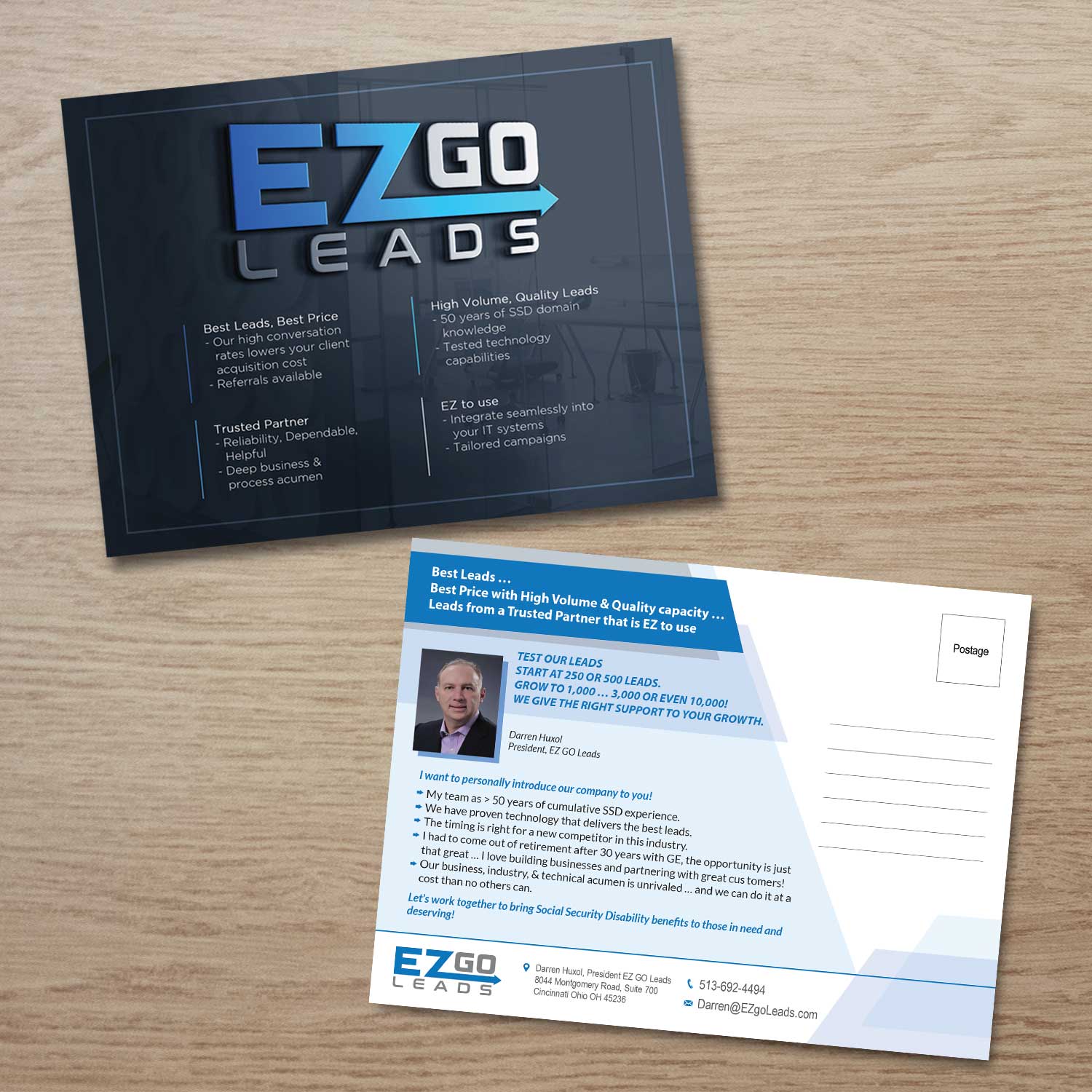 Flyer Design by - SWING - for EZ GO LEADS | Design #18948399