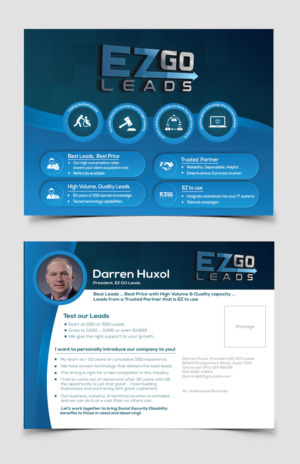 Flyer Design by vcreatived for EZ GO LEADS | Design #19024708