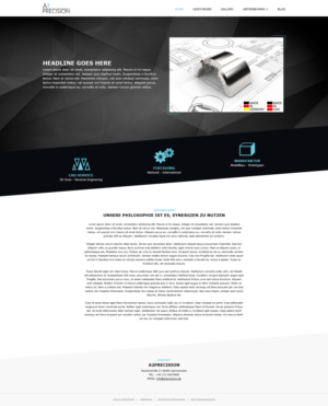 Relaunch of company website (Technical company) | Web-Design von MIND