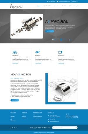 Relaunch of company website (Technical company) | Web-Design von Sbss