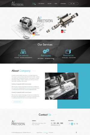 Relaunch of company website (Technical company) | Web-Design von Ved Web Services