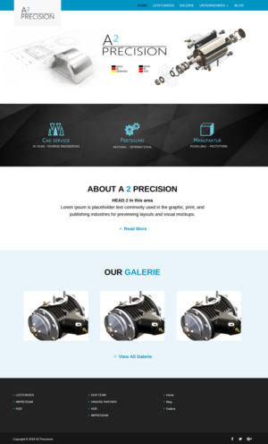 Relaunch of company website (Technical company) | Web-Design von CharaFathimalil