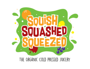 Squish Squashed Squeezed | Logo Design by maricreatives