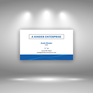 A Kinder Enterprise | Business Card Design by Bold Pixels