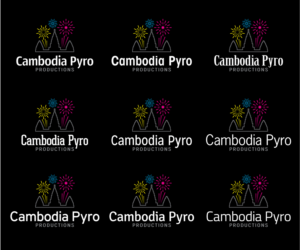 Cambodia Pyro Productions | Logo Design by Buck Tornado