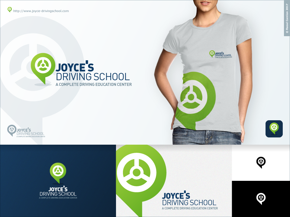 Logo-Design von Raoul Camion für Joyce's Driving School | Design #18907405