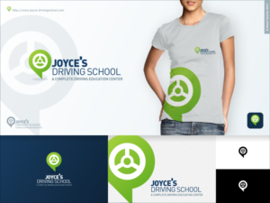 Joyce's Driving School, a complete driving education center | Logo Design by Raoul Camion