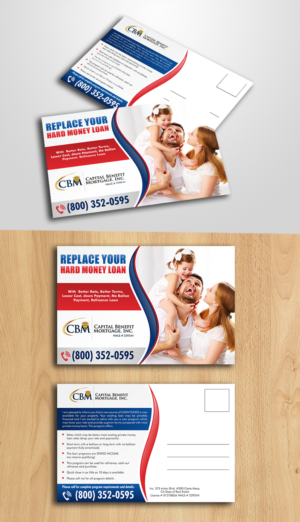 postcard for mortgage loan product | Postkarten-Design von ecorokerz