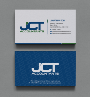 Accounting Practice Business Card Design | Visitenkarten-Design von chandrayaan.creative