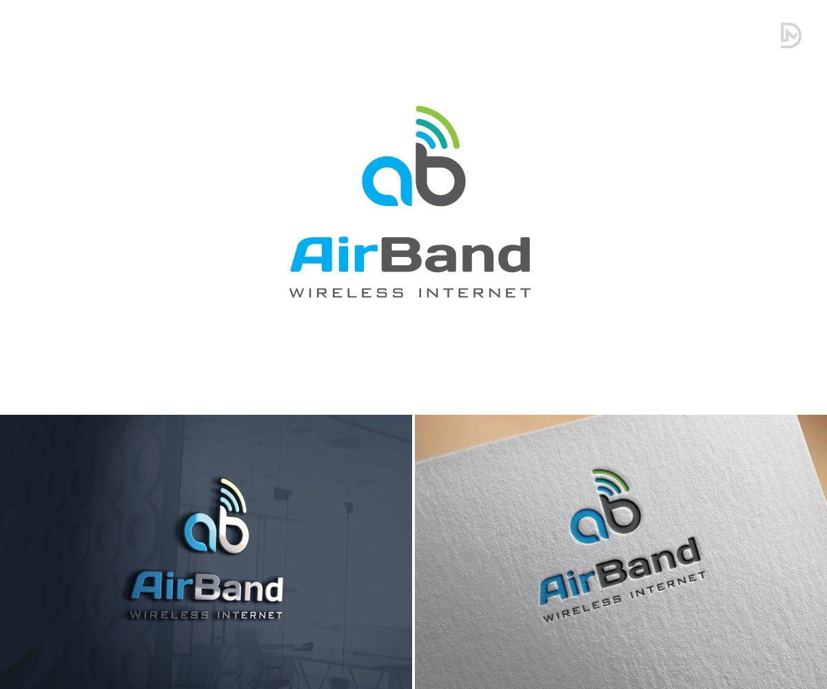 Logo Design by D_Mantra for AirBand, LLC | Design #18910007