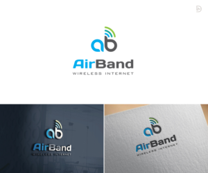 AirBand | Logo Design by D_Mantra