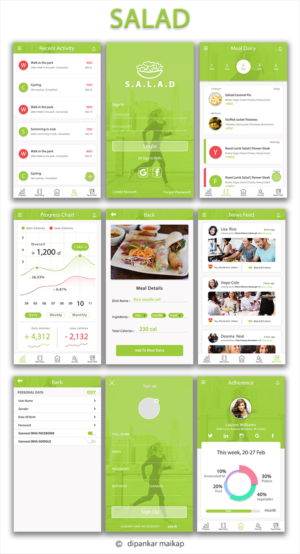 App Design by Dipankar Maikap