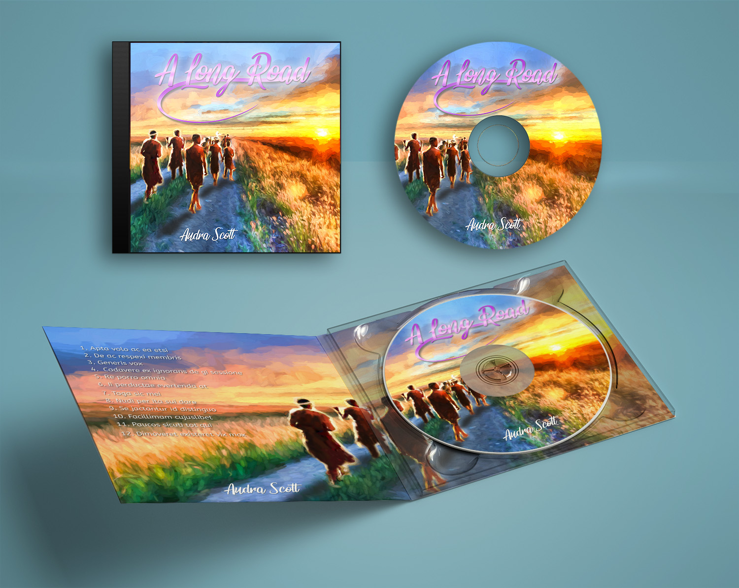 CD Cover Design by Lesaba Design for TeXas10er Music | Design #18905576