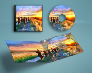 CD Cover and Disc Design - A Long Road | CD Cover Design by Lesaba Design