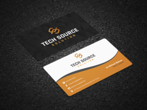 Tech Source Solution | Business Card Design by Pointless Pixels India