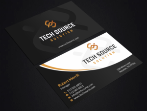 Tech Source Solution | Business Card Design by SKYdesign