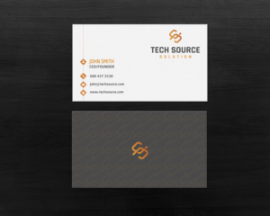 Tech Source Solution | Business Card Design by chandrayaan.creative