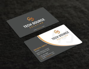 Tech Source Solution | Business Card Design by Tripti Ranjan Gain