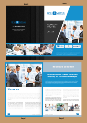 Modern claims management company | Broschüren-Design von meet007