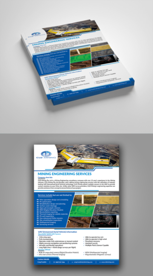 Mining Engineering Services | Flyer Design by ecorokerz