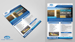 Mining Engineering Services | Flyer Design by SAI DESIGNS