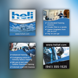 Website Banner Ad Design - 4x 200x200px panels that will rotate | Banner Ad Design by pentaxial