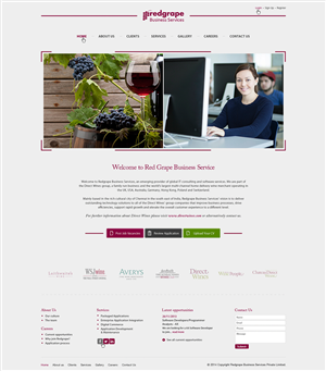 Redgrape Business Services needs a new interactive and interesting website | Web-Design von Latest Design Ideas