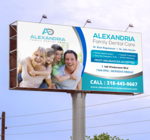 Billboard Design for Modern Family Dentistry | Werbetafel-Design von OwnDesign