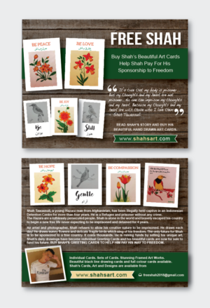 Postcard to Market Greeting Cards | Postkarten-Design von alex989