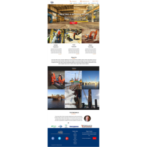 Wordpress Design by veeBC for Thompson Welding & Construction | Design #18972962