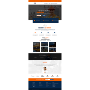 Wordpress Design by krishnamurthy 2 for Thompson Welding & Construction | Design #18984712