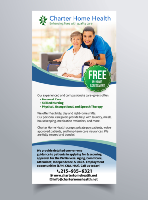 Charter Home Health Newspaper ad | Newspaper Ad Design by Pinky 