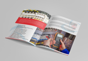 Brochure Design by ecorokerz for Activ8 electrical installations  | Design #18952362