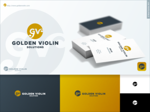 Golden Violin Solutions | Logo-Design von Raoul Camion