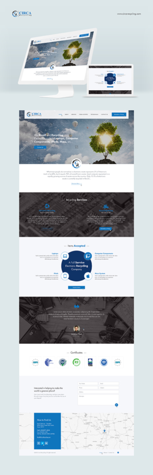 Circa Recycling needs a new web design  | Web Design by Ved Web Services