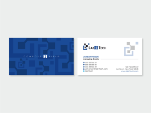 Global Fintech company Name Card Design  | Business Card Design by Atvento Graphics