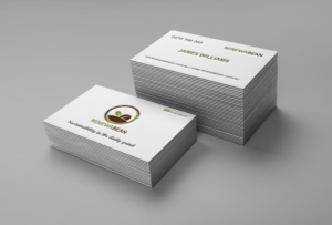 Moder Business Card Design for Renewables Business  | Business Card Design by chandrayaan.creative