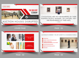 PPT :The Art Market in a changing world | PowerPoint-Design von SAI DESIGNS