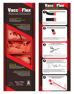 VaccUFlex vacuum attachment kit - makes it easy to get at hard-to-reach areas | Packaging Design by SAI DESIGNS