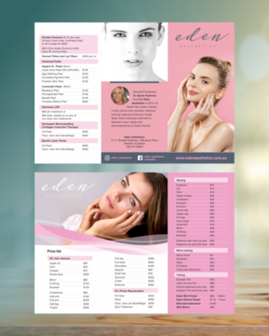 Flyer-Design von nng für Eden Aesthetics | Design #19006947