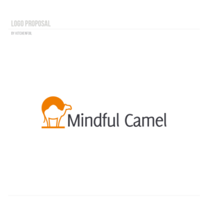 Mindful Camel or Sales Suitcase | Logo Design by Kitchenfoil