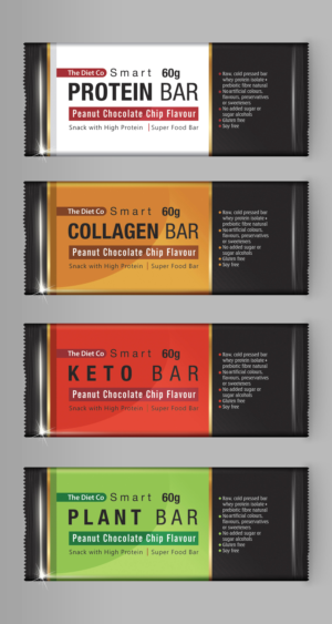 Retail healthy snack bar design | Packaging Design by Grafix Hive