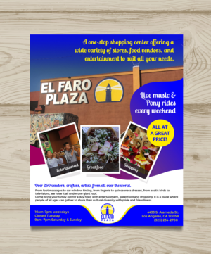 El Faro Plaza - flyer for an awesome swap meet in LA | Flyer Design by Pinky 