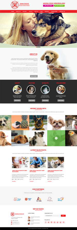 Animal Evac Website design in word press | Web-Design von Expert Designer