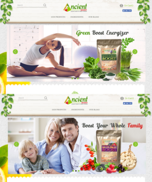 Banner Ad Design by Nuepine Designs for Visions of Health | Design #19066208