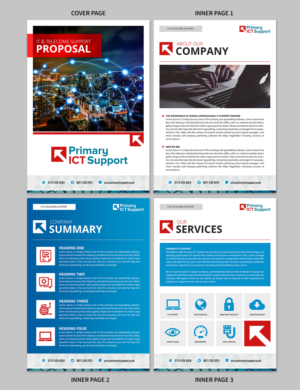 Corporate Branded Documents - IT Provider - On-going work | Broschüren-Design von SAI DESIGNS