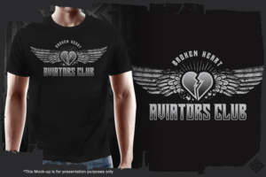 Broken heart aviators club tee shirts  | T-Shirt-Design von G3K